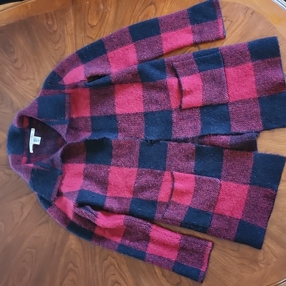 MAX STUDIO Plaid sweater - Picture 2 of 10